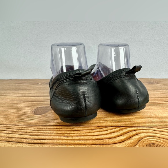 Women’s LUCKY BRAND Eleesia Black Leather Casual Slip On Flats Shoes Size 10M - Picture 6 of 10